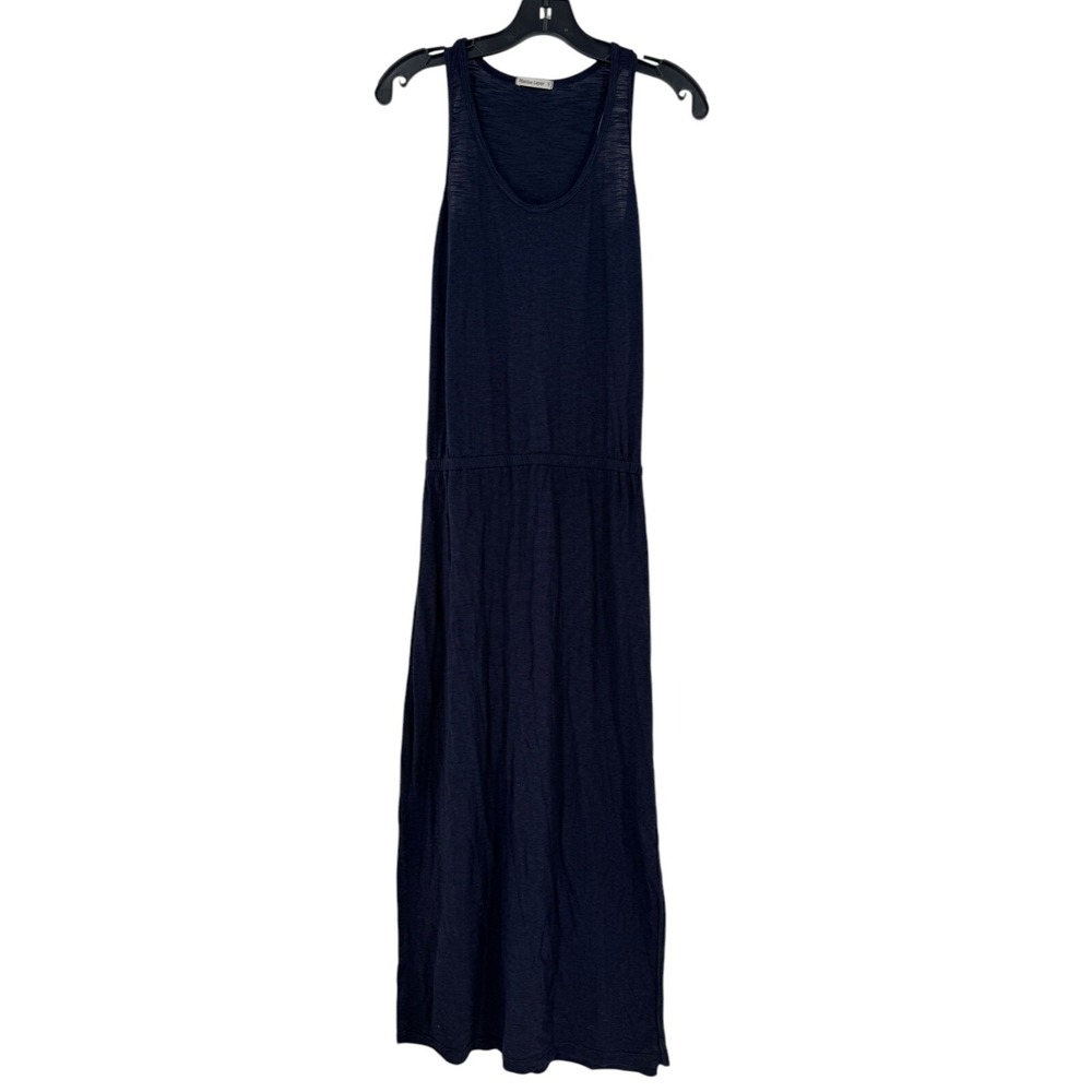 Marine Layer Women's Mood Indigo Elastic Waist Overdyed Maxi Dress Size S